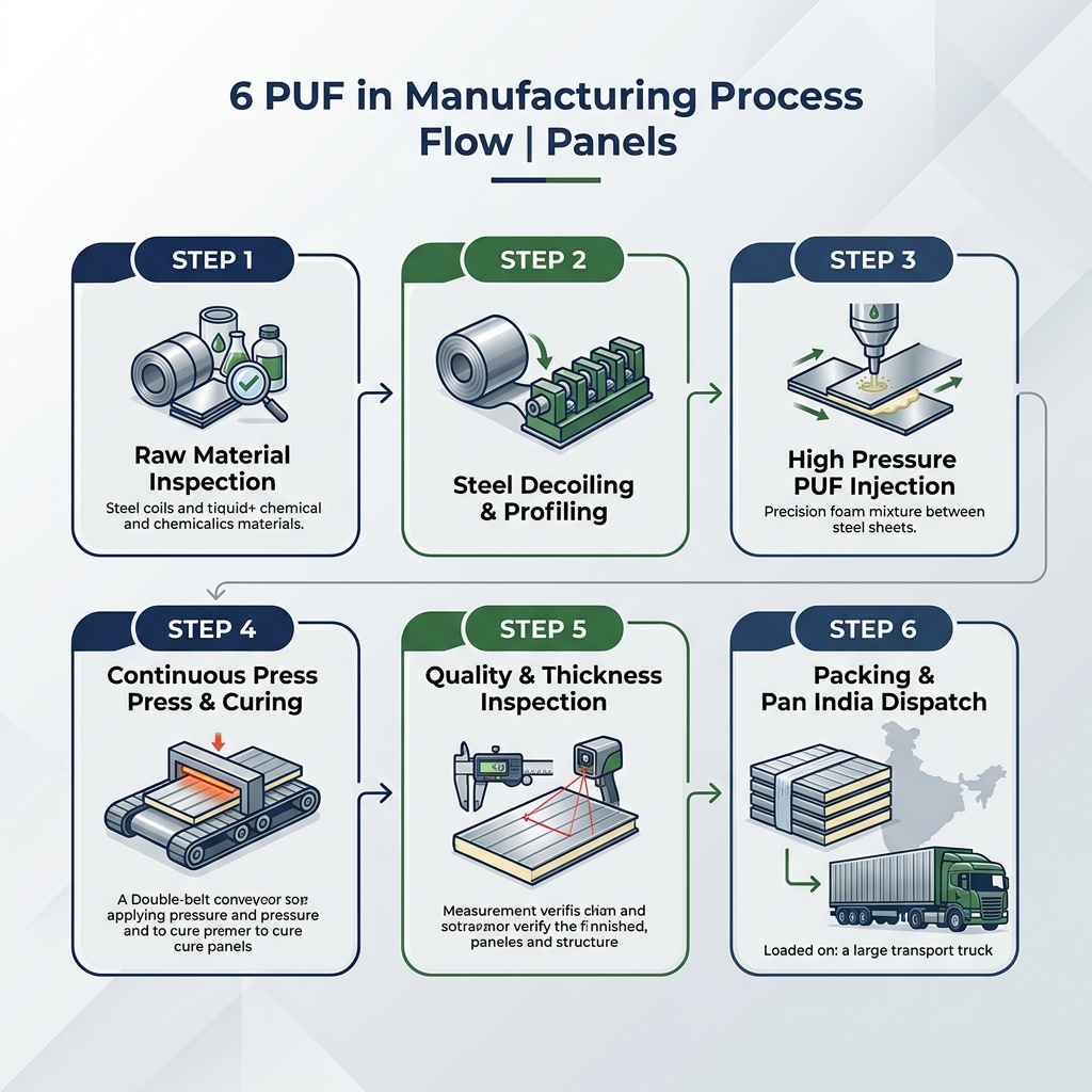 FABRIBBON Manufacturing Process Infographic